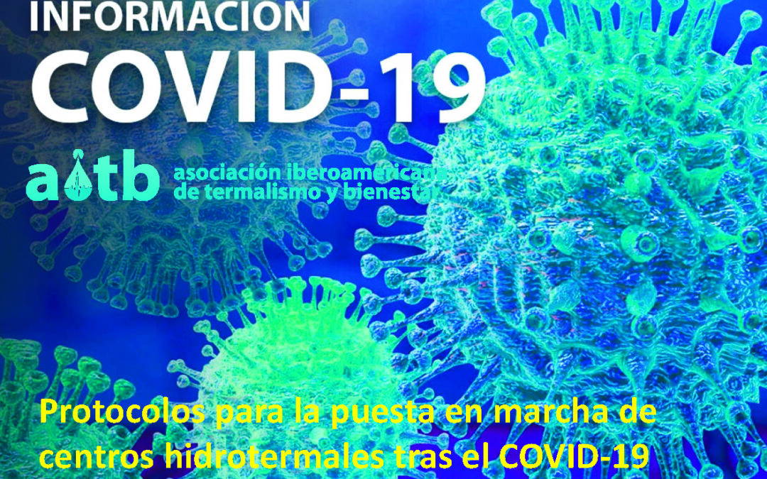 RECOMENDACIONES DE PROCEDIMIENTOS EN CENTROS HIDROTERMALES DURANTE LA PANDEMIA COVID19