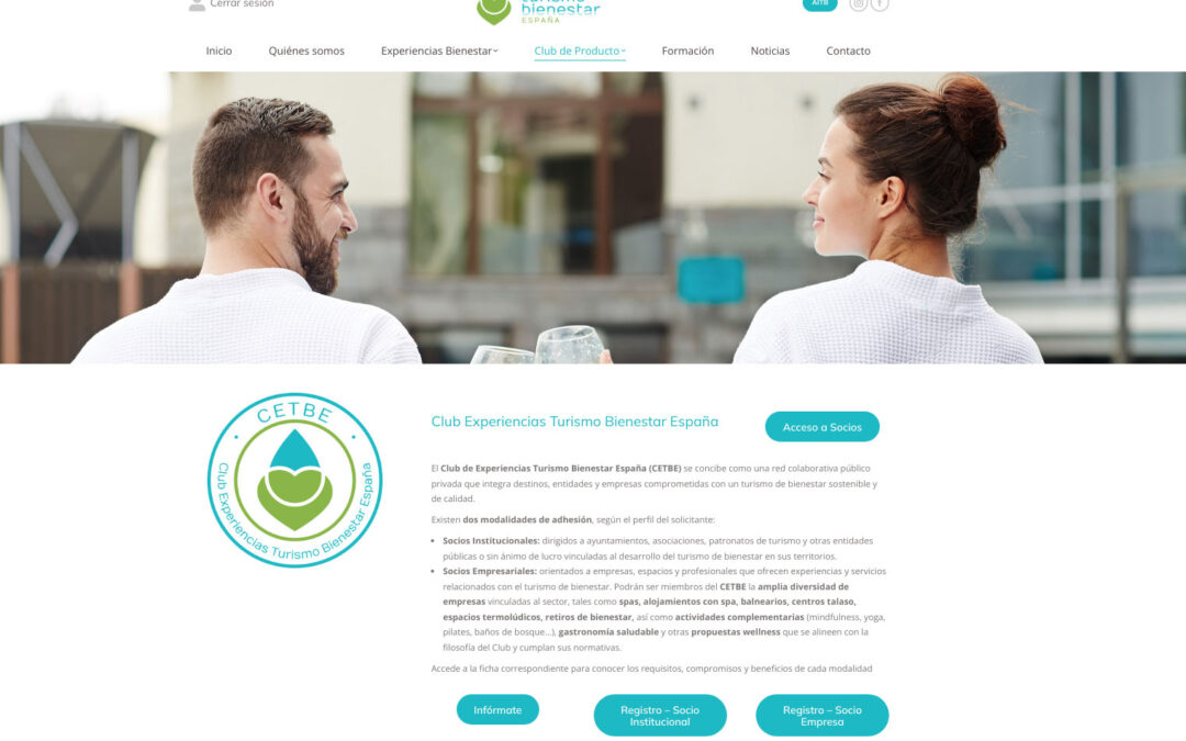 El Club Experiencias Turismo Bienestar España – CETBE impulsa la adhesión de empresas y destinos